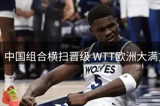 中国组合横扫晋级 WTT欧洲大满贯混双决赛